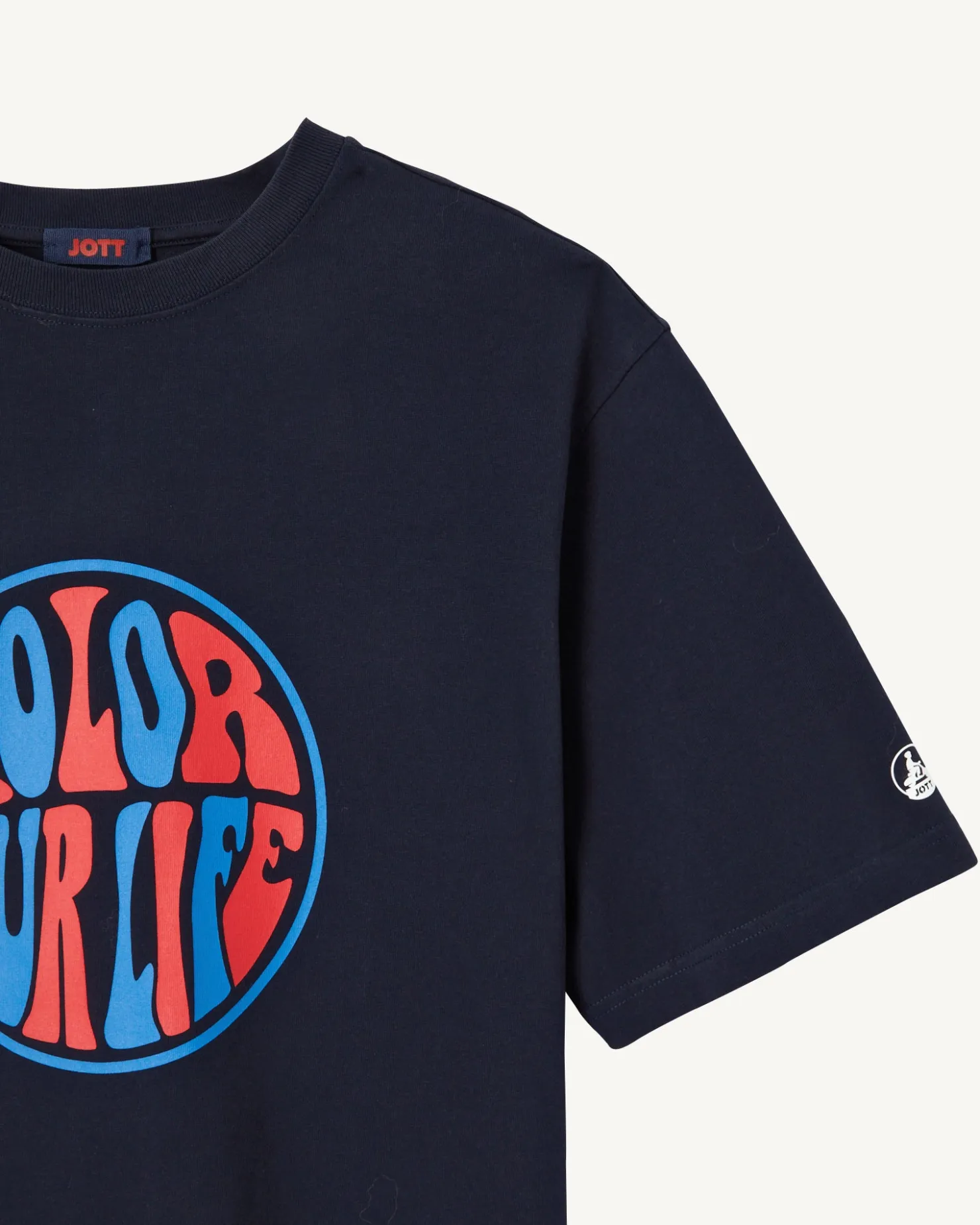 JOTT Marine Leo Organic Cotton T-Shirt 104 Navy Hot