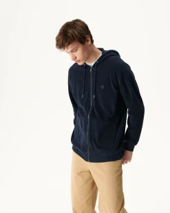 JOTT Marine Nazare Zipped Hooded Jacket 104 Navy Flash Sale