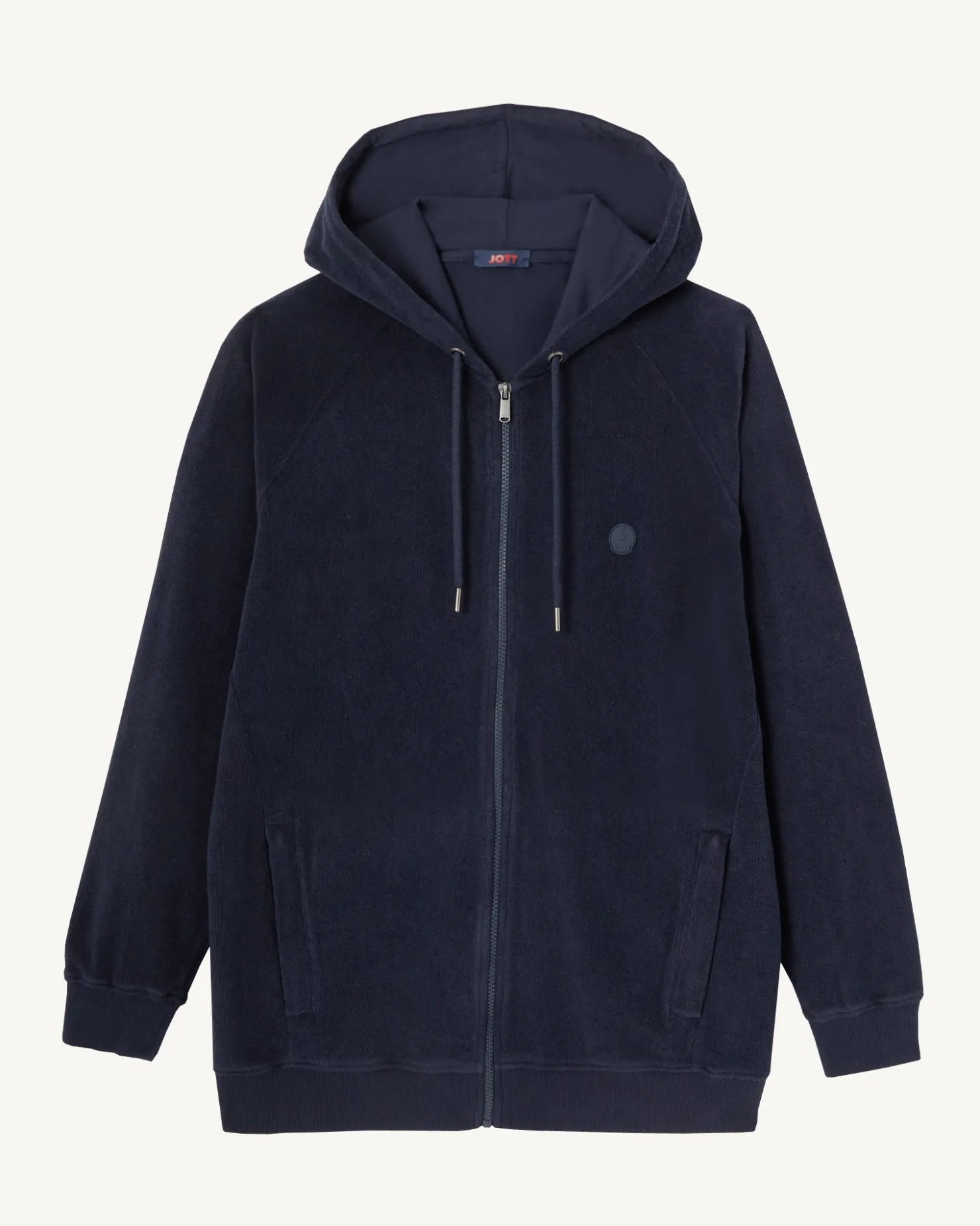 JOTT Marine Nazare Zipped Hooded Jacket 104 Navy Flash Sale