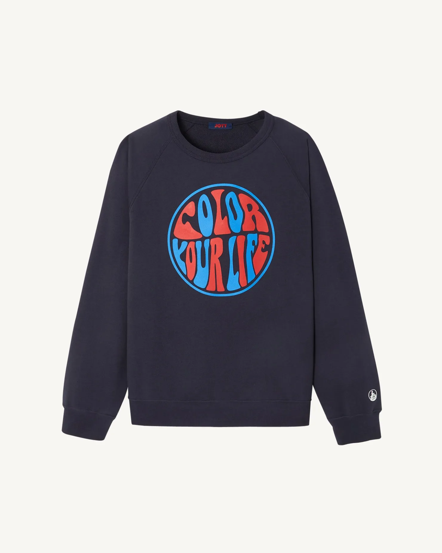 JOTT Marine Parati Print Sweatshirt 104 Navy Online