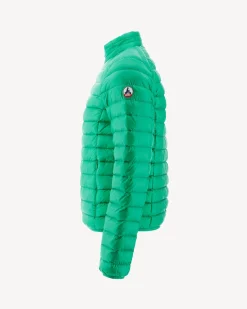 JOTT Matt Green Lightweight Padded Jacket 243 Poppy Green Shop
