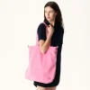 JOTT Maxi Cotton Terry Tote Bag Intense Pink Sand 457 Wild Pink Sale