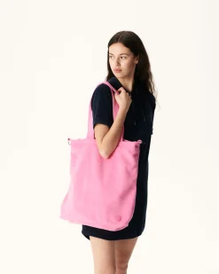 JOTT Maxi Cotton Terry Tote Bag Intense Pink Sand 457 Wild Pink Sale
