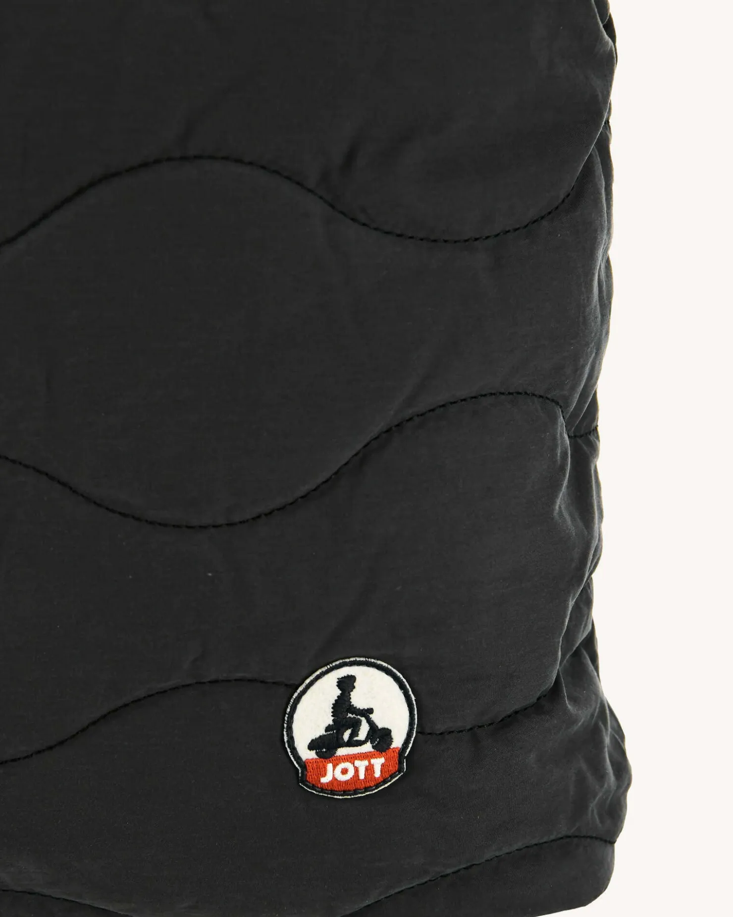JOTT Maxi Quilted Cotton Tote Bag Black Aponi 999 Black Online