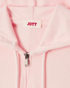 JOTT Meg Light Pink Toweling Dress 463 Soft Pink Discount