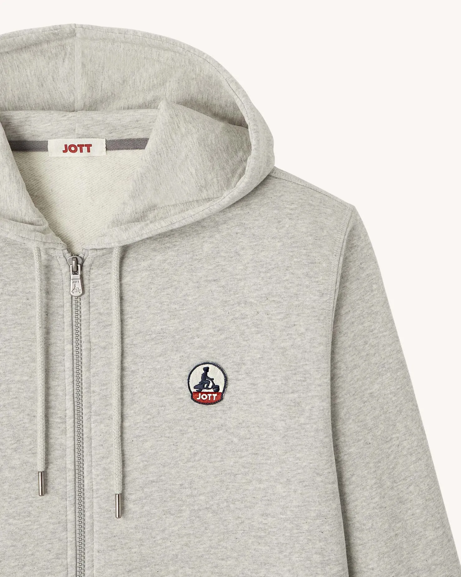 JOTT Men'S Heather Gray Mexico Hoodie 514 Heather Gray Clearance