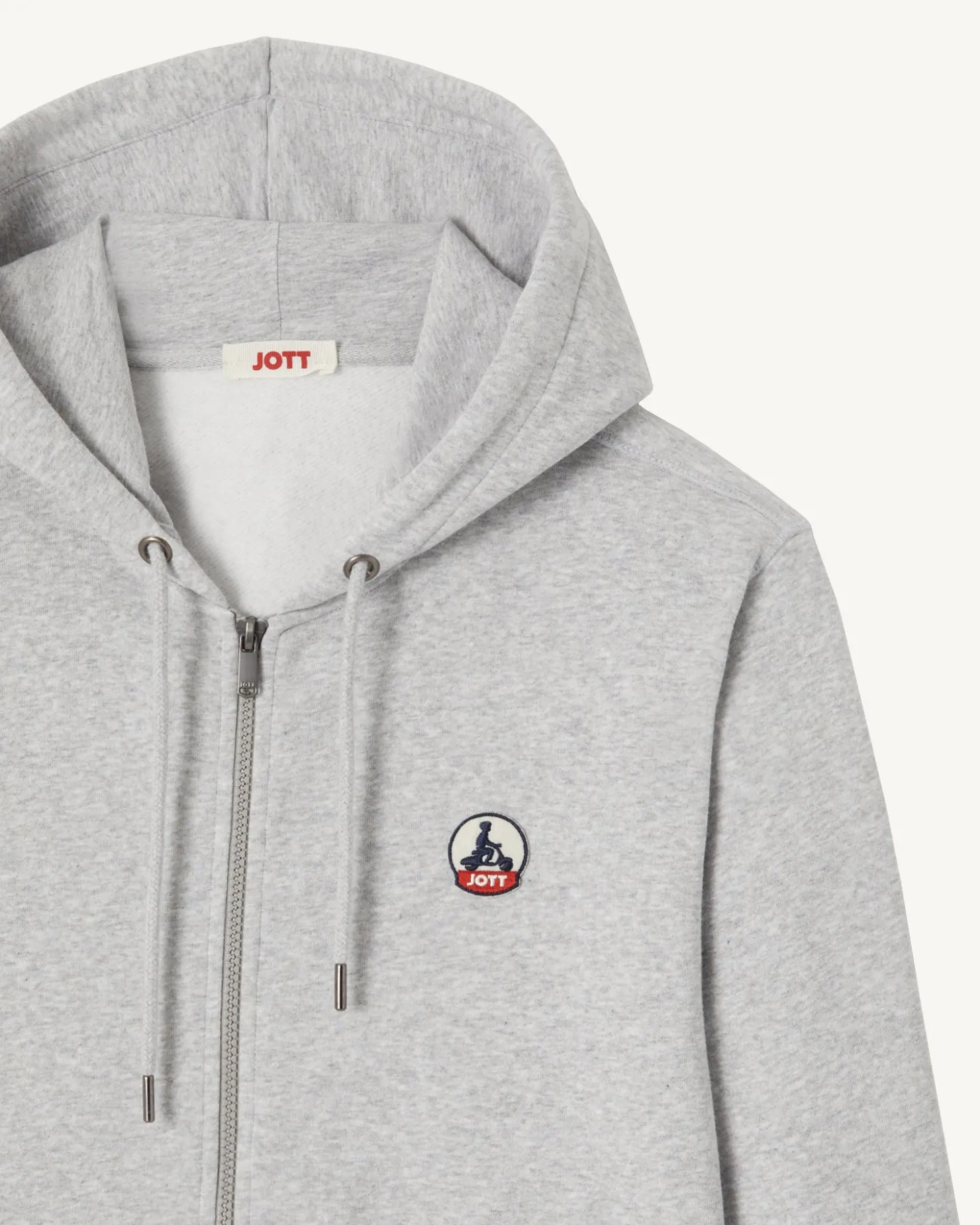 JOTT Men'S Heather Gray Mexico Hoodie 514 Heather Gray Hot