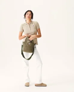 JOTT Mini Army Nuna Brushed Cotton Tote Bag 255 Army Flash Sale