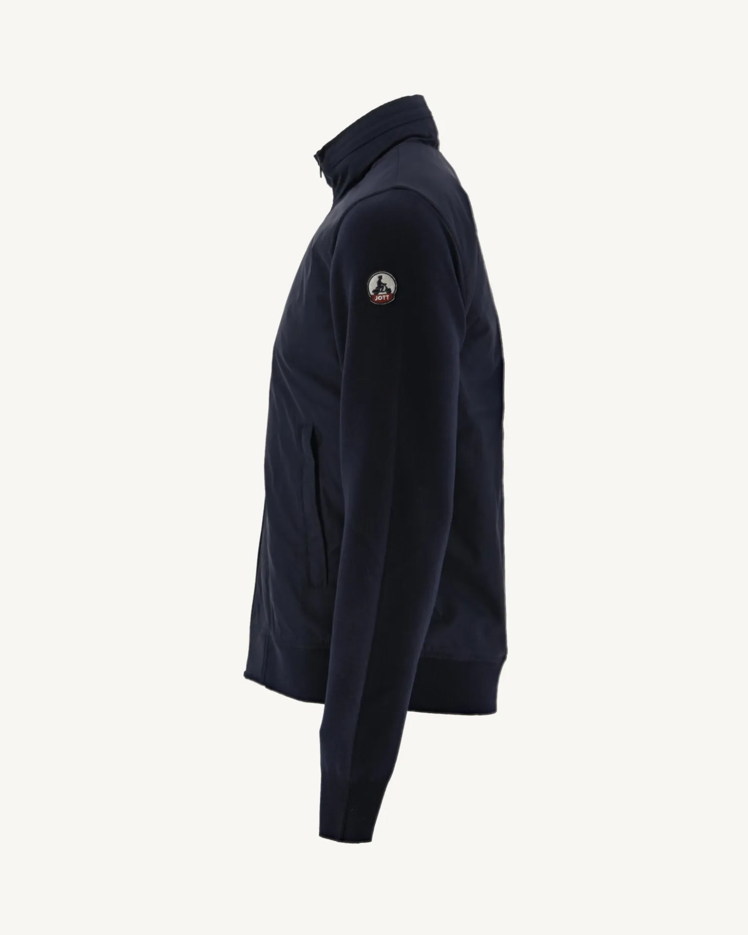 JOTT Navy Bardenas Bi-Material Hooded Jacket 104 Navy Sale