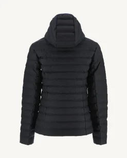 JOTT Navy Cloe Hooded Wool Padded Jacket 104 Marine Cheap