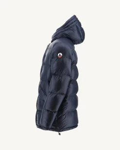 JOTT Navy Dakhla Great Cold Hooded Down Jacket 104 Marine Hot