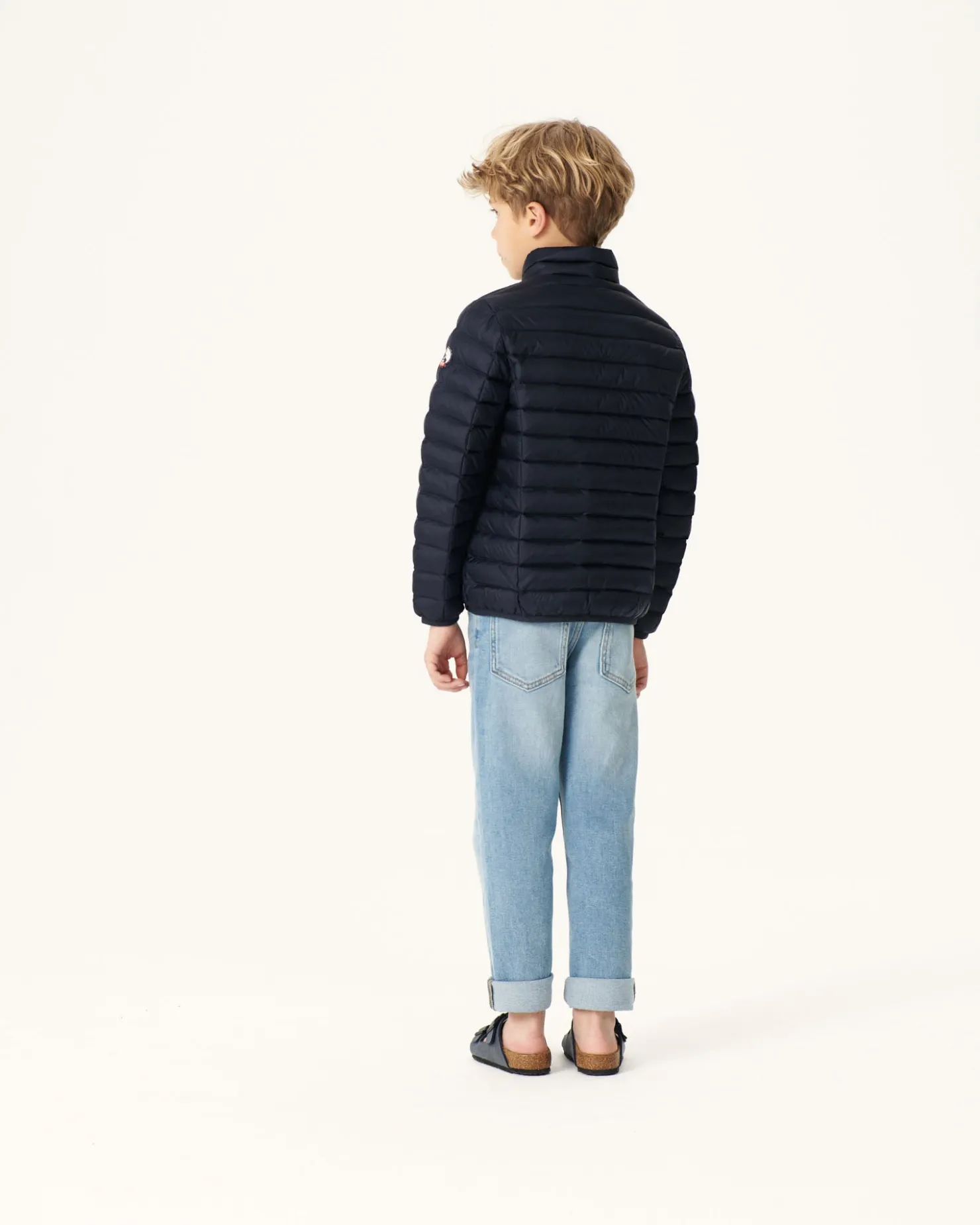 JOTT Navy Evan Children'S Lightweight Down Jacket 104 Navy Clearance