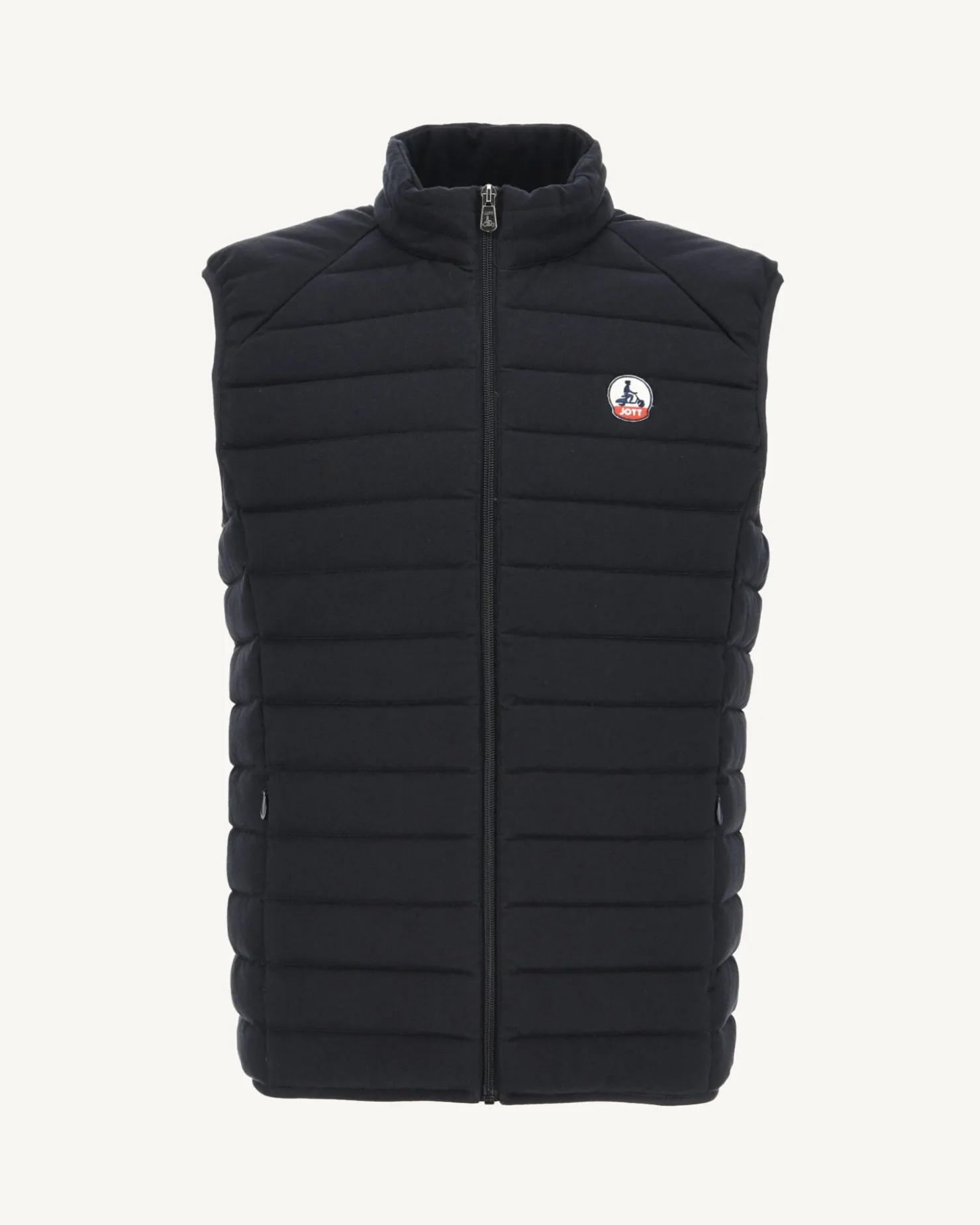 JOTT Navy Jersey Sleeveless Down Jacket Tom 104 Marine Best