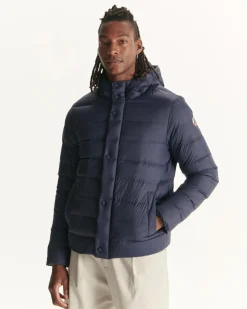 JOTT Navy Jorge Hooded Puffer Jacket 104 Navy Cheap