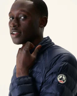 JOTT Navy Mat Lightweight Padded Jacket 104 Marine Discount