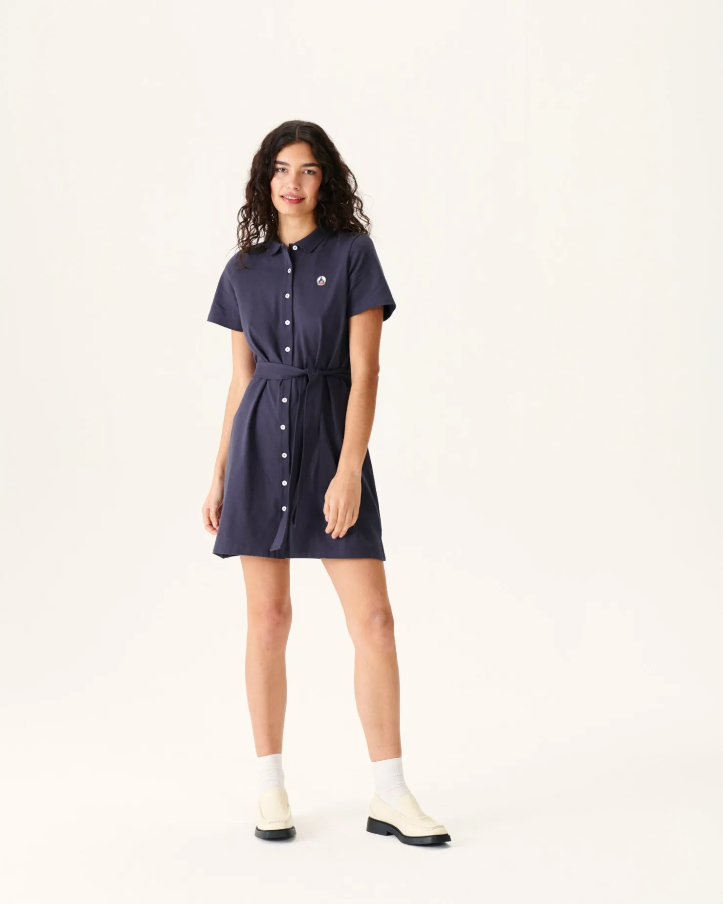 JOTT Navy Valencia Polo Dress 104 Navy Best Sale