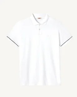 JOTT Neil White Polo Shirt 901 White Fashion