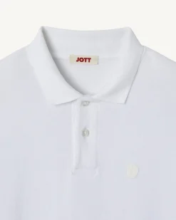 JOTT Neil White Polo Shirt 901 White Fashion