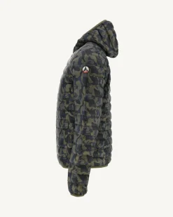 JOTT Nico Military Print Lightweight Padded Jacket 277 Military Print Best