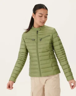 JOTT Nina Light Khaki Lightweight Padded Jacket 247 Bush Store