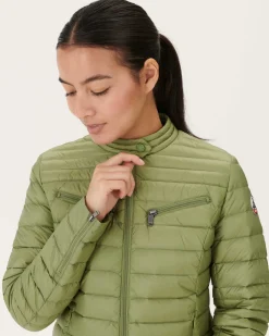JOTT Nina Light Khaki Lightweight Padded Jacket 247 Bush Store