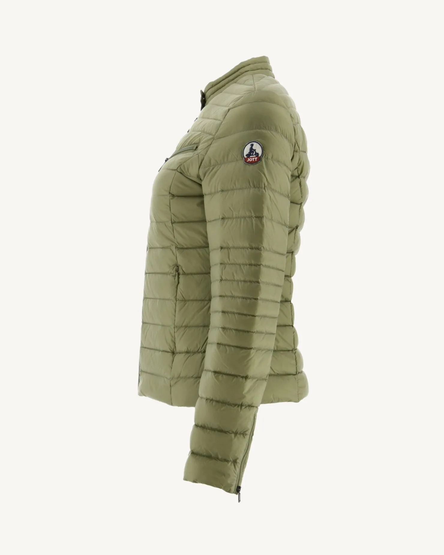 JOTT Nina Light Khaki Lightweight Padded Jacket 247 Bush Store