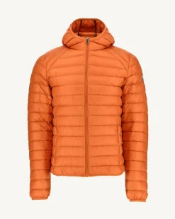 JOTT Orange Nico Lightweight Hooded Down Jacket 727 Orange Fashion