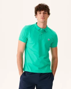 JOTT Organic Cotton Polo Shirt Green Marbella 243 Poppy Green Online