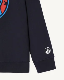 JOTT Organic Cotton Sweatshirt Navy Catalan Child 104 Navy Outlet