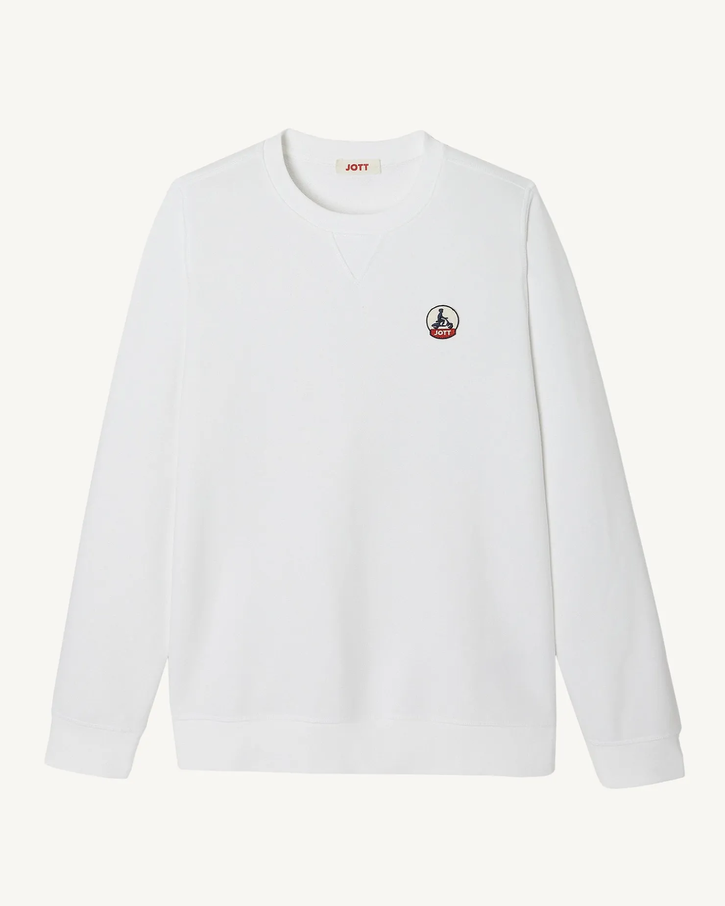 JOTT Organic Cotton Sweatshirt White Elvas 901 White Sale
