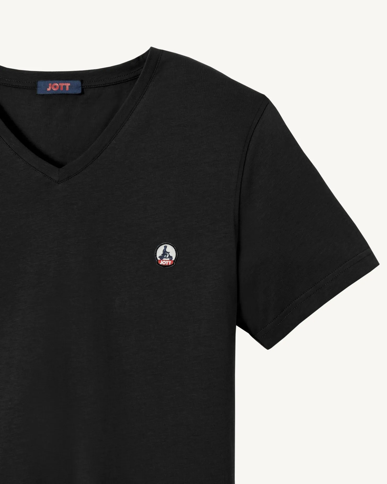 JOTT Organic Cotton T-Shirt Black Benito 999 Black Cheap