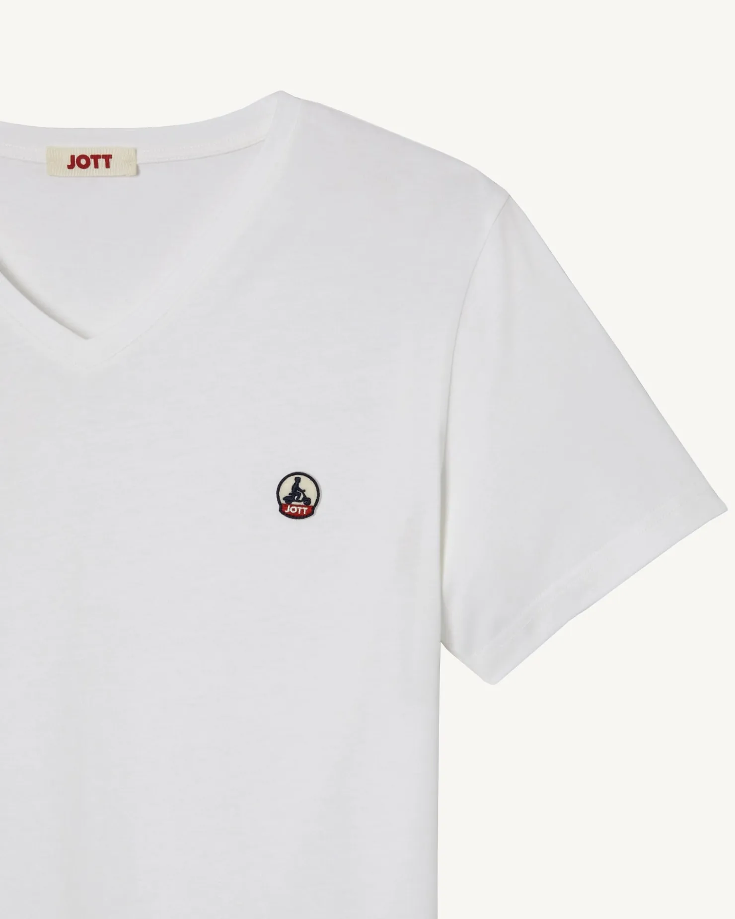 JOTT Organic Cotton T-Shirt White Benito 901 White Fashion