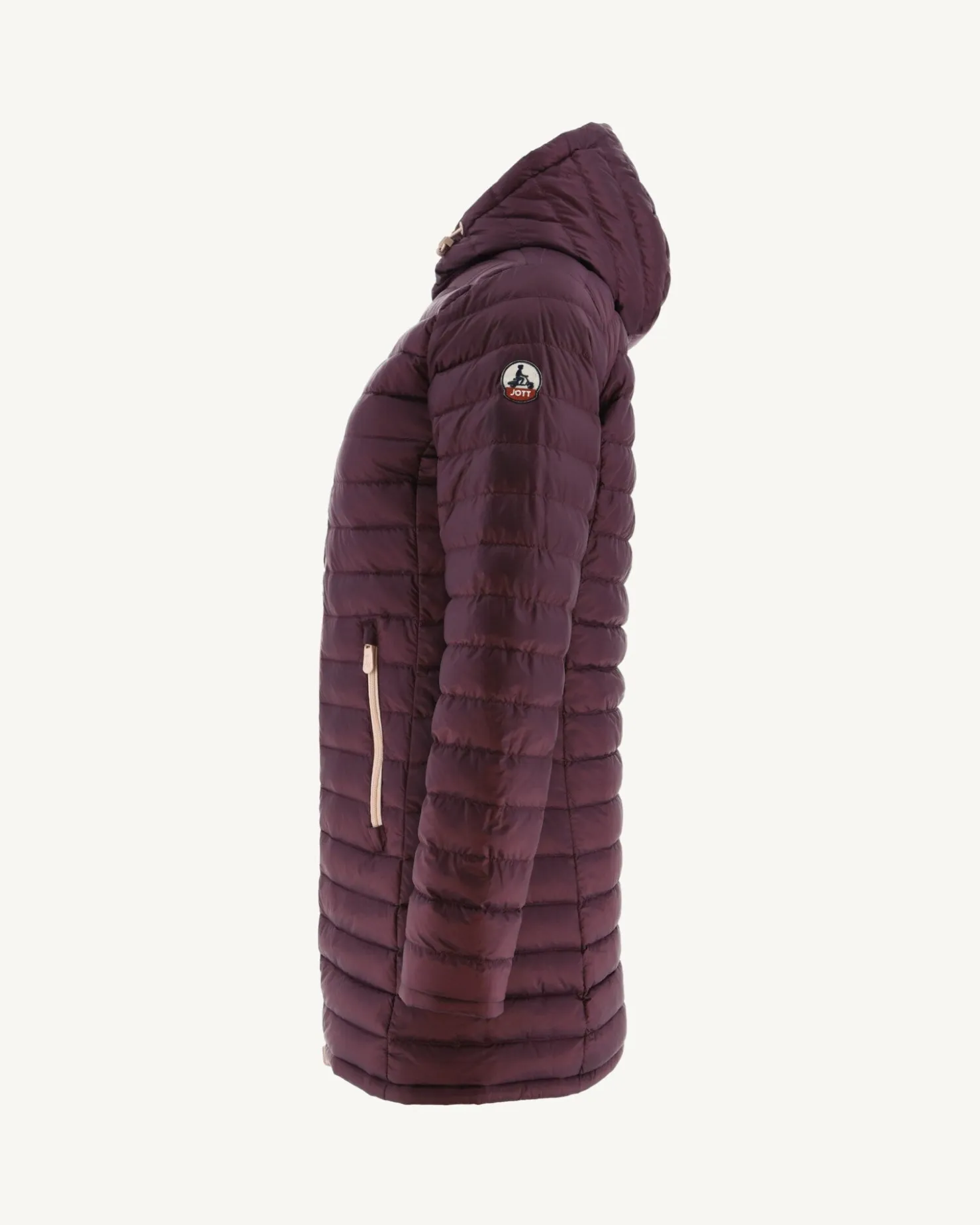 JOTT Pale Pink/Moscow Aubergine Reversible Down Jacket 454 Pale Pink/Aubergine Flash Sale