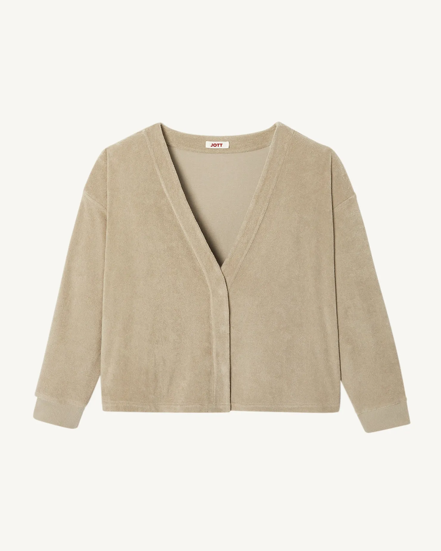 JOTT Pamplona Beige Long Sleeve Cardigan 804 Beige Shop