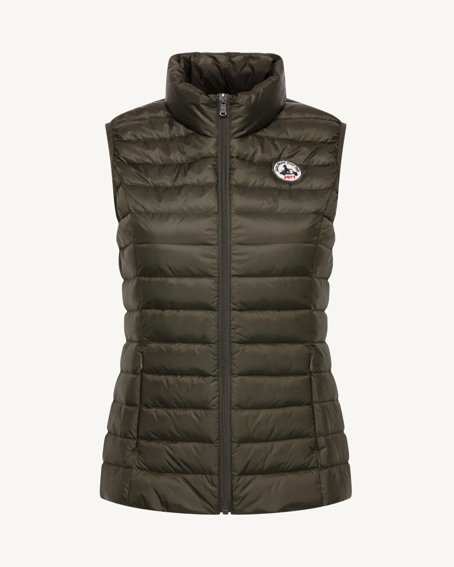 JOTT Plomb Seda Lightweight Sleeveless Down Jacket 509 Lead Hot