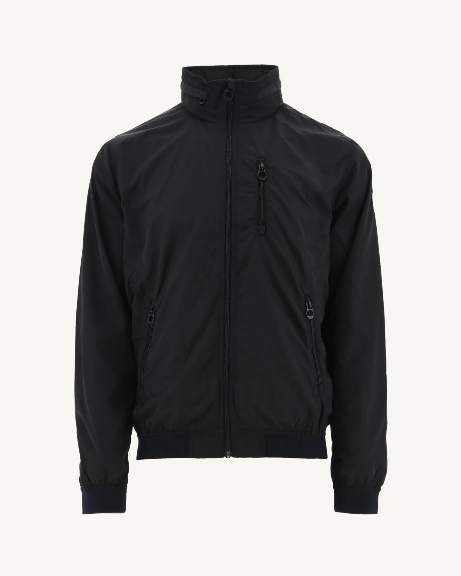 JOTT Pocketable Hooded Jacket Black Oregon 999 Black Fashion