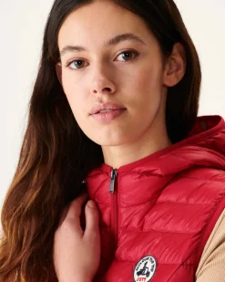 JOTT Red Mali Light Sleeveless Padded Jacket 300 Red Flash Sale