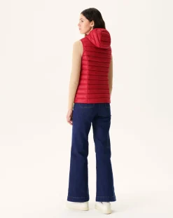 JOTT Red Mali Light Sleeveless Padded Jacket 300 Red Flash Sale