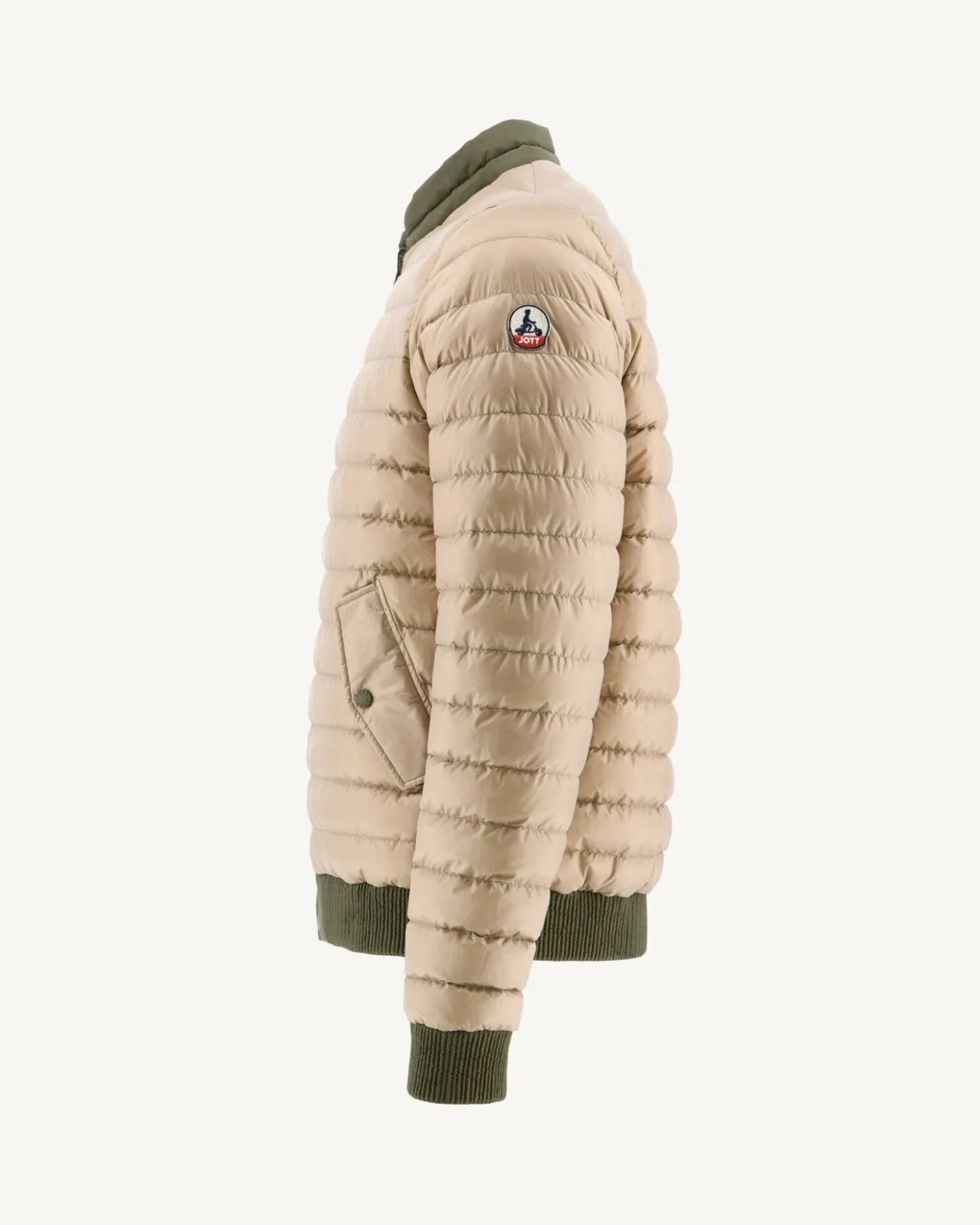 JOTT Reversible Army/Beige Bombay Down Jacket 852 Army/Beige Outlet