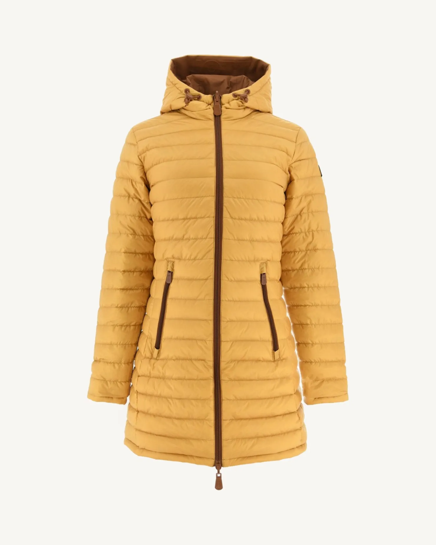 JOTT Reversible Caramel/Mustard Moscow Puffer Jacket 828 Caramel/Mustard Cheap