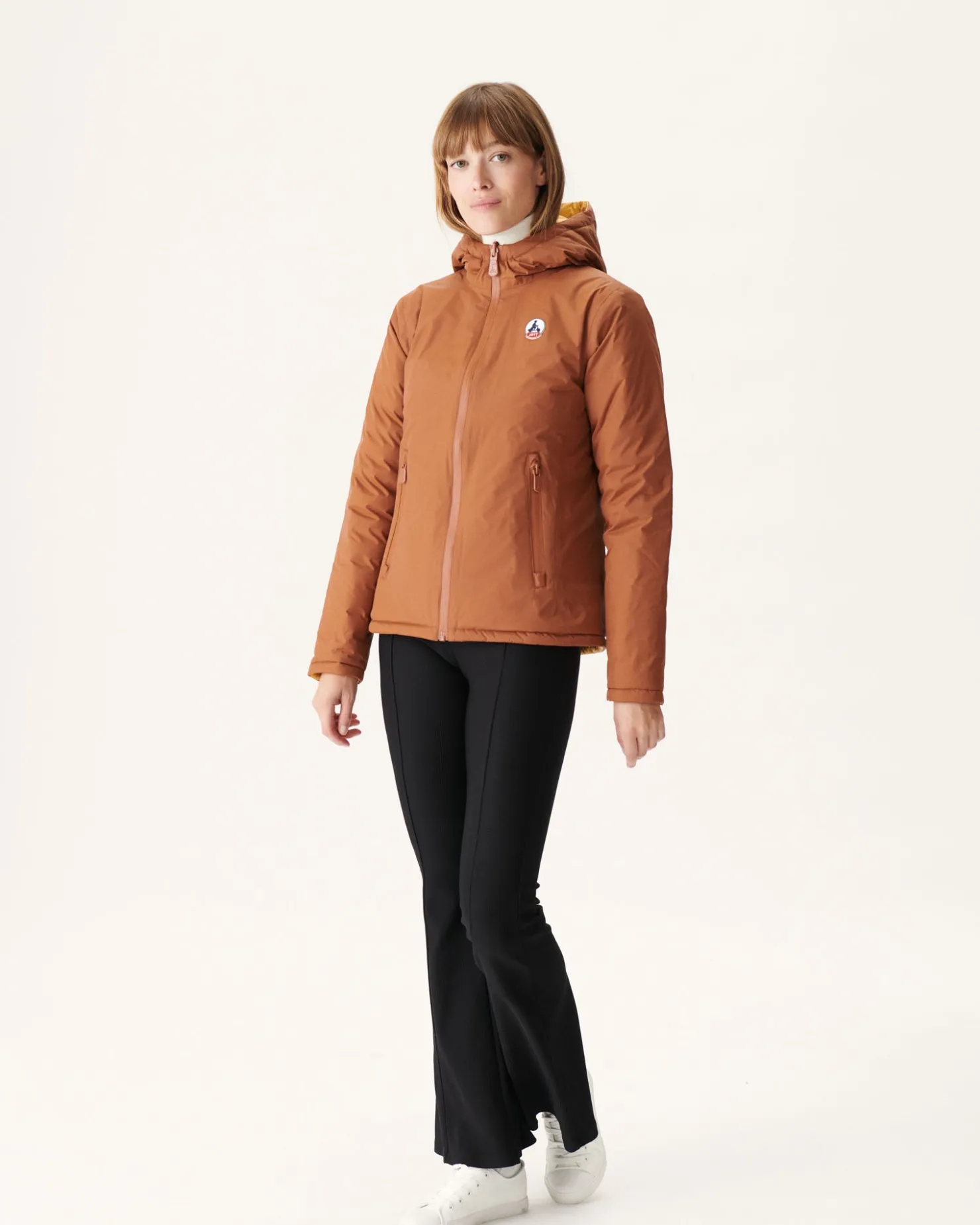 JOTT Reversible Caramel/Mustard Vienne Down Jacket 828 Caramel/Mustard Store