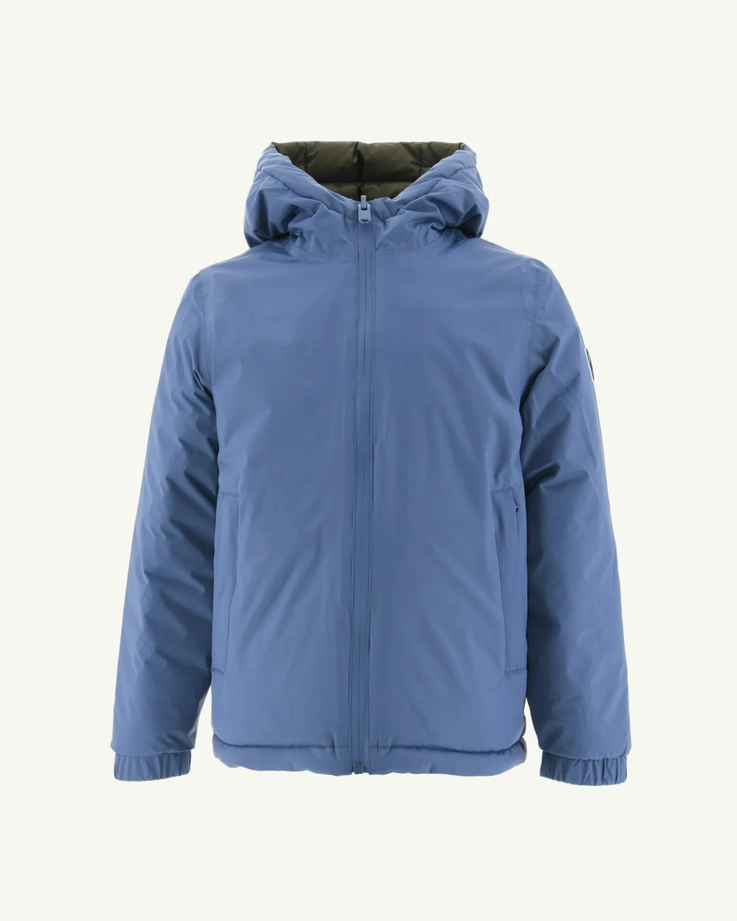 JOTT Reversible Down Jacket Denim Blue/Army Child Zurich 1400 Blue Jeans / Army Cheap