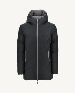 JOTT Reversible Extreme Cold Hooded Down Jacket Black/Anthracite Toronto 9990 Black / Charcoal Hot