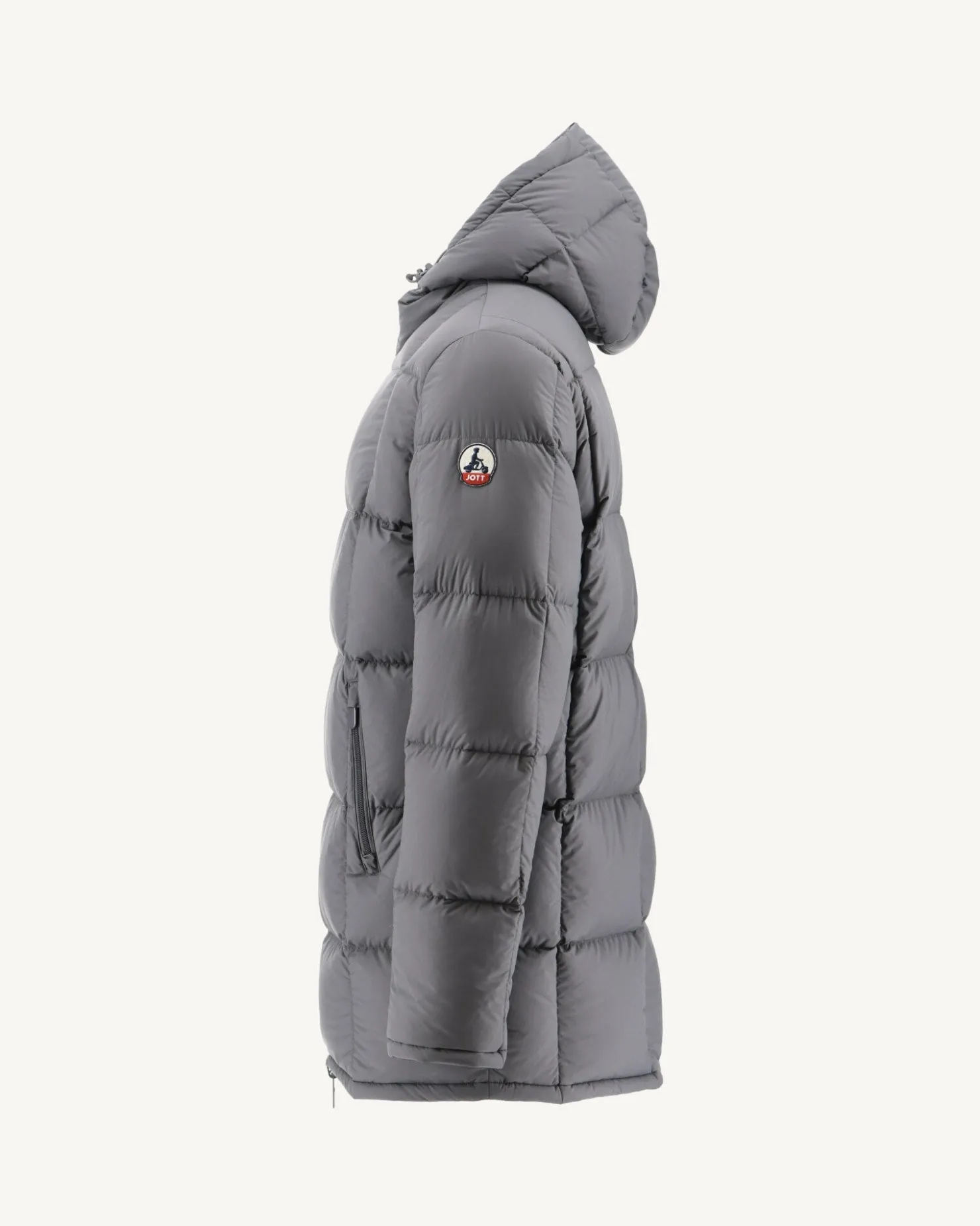 JOTT Reversible Extreme Cold Hooded Down Jacket Black/Anthracite Toronto 9990 Black / Charcoal Hot