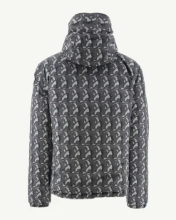 JOTT Reversible Hooded Down Jacket Monogram Anthra/Anthra Bergen 5040 Monogram Anthra / Anthra Best