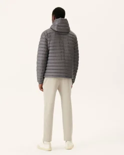 JOTT Reversible Hooded Down Jacket Monogram Anthra/Anthra Bergen 5040 Monogram Anthra / Anthra Best