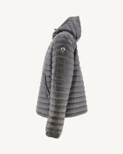 JOTT Reversible Hooded Down Jacket Monogram Anthra/Anthra Bergen 5040 Monogram Anthra / Anthra Best