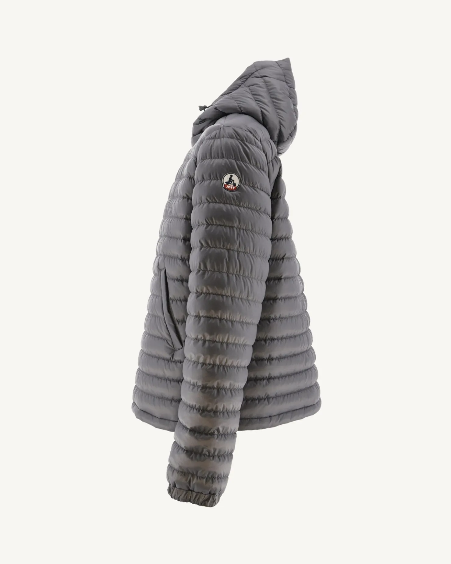 JOTT Reversible Hooded Down Jacket Monogram Anthra/Anthra Bergen 5040 Monogram Anthra / Anthra Best