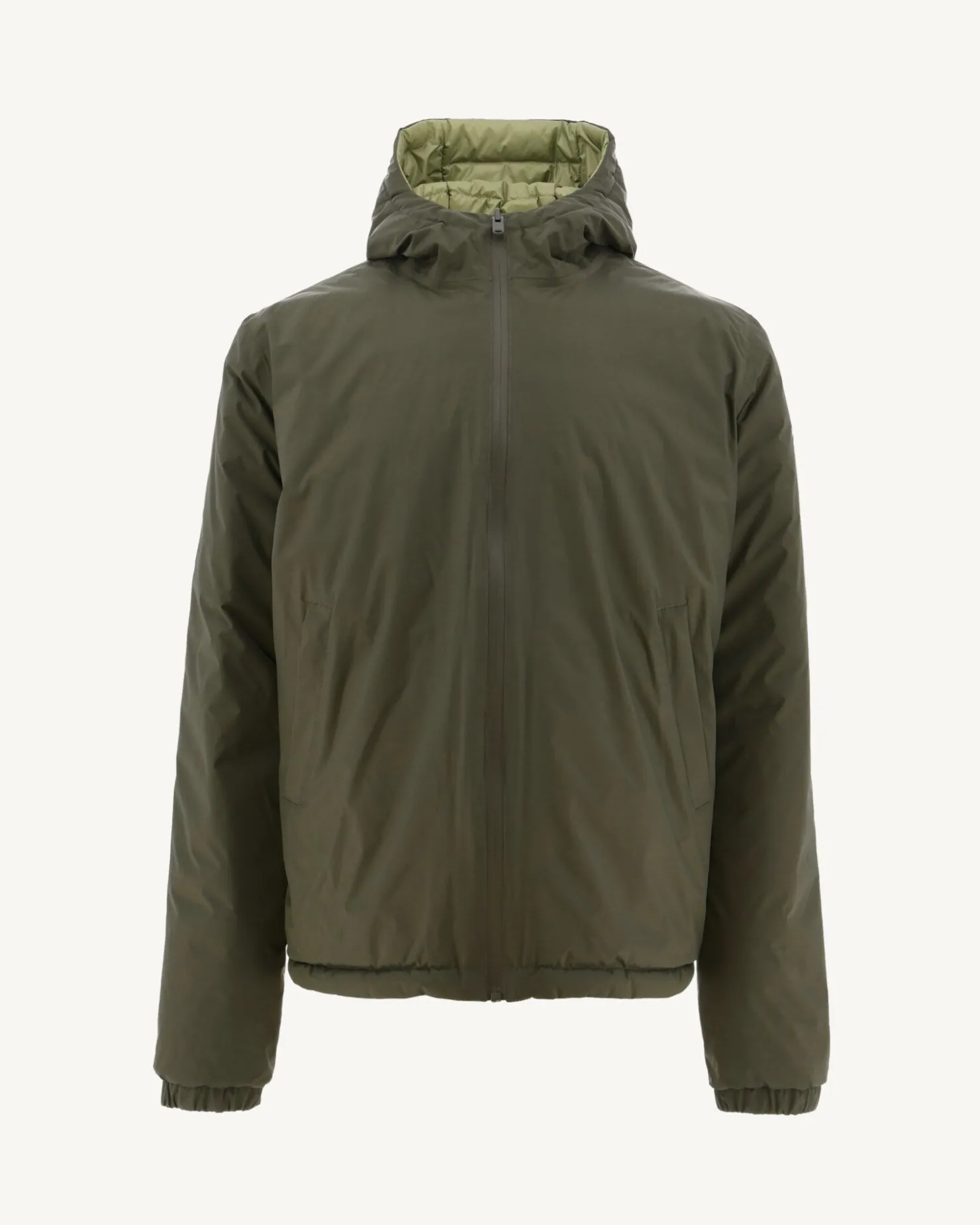 JOTT Reversible Hooded Down Jacket Army/Light Khaki Bergen 2550 Army / Bush Sale