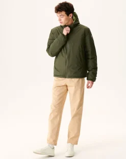 JOTT Reversible Hooded Down Jacket Army/Light Khaki Bergen 2550 Army / Bush Sale